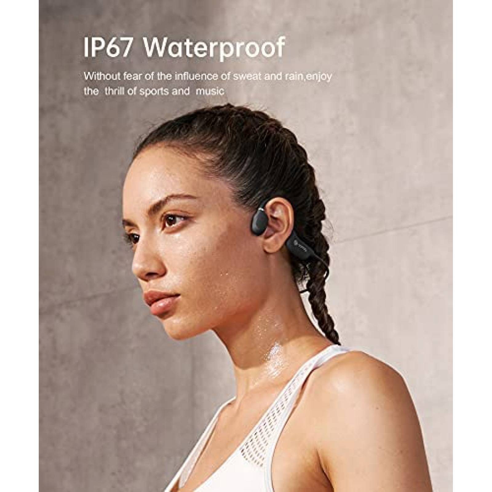 Audifonos Inalambricos Sanag Resistentes al Agua -Negro