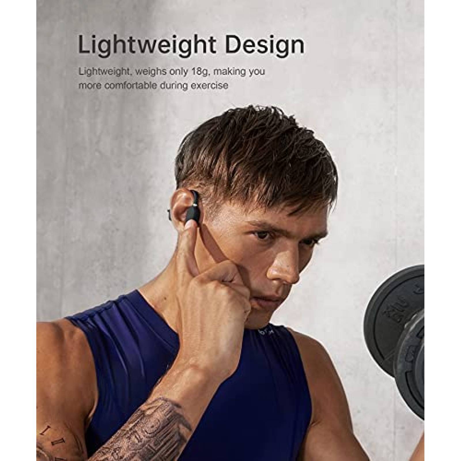 Audifonos Inalambricos Sanag Resistentes al Agua -Negro