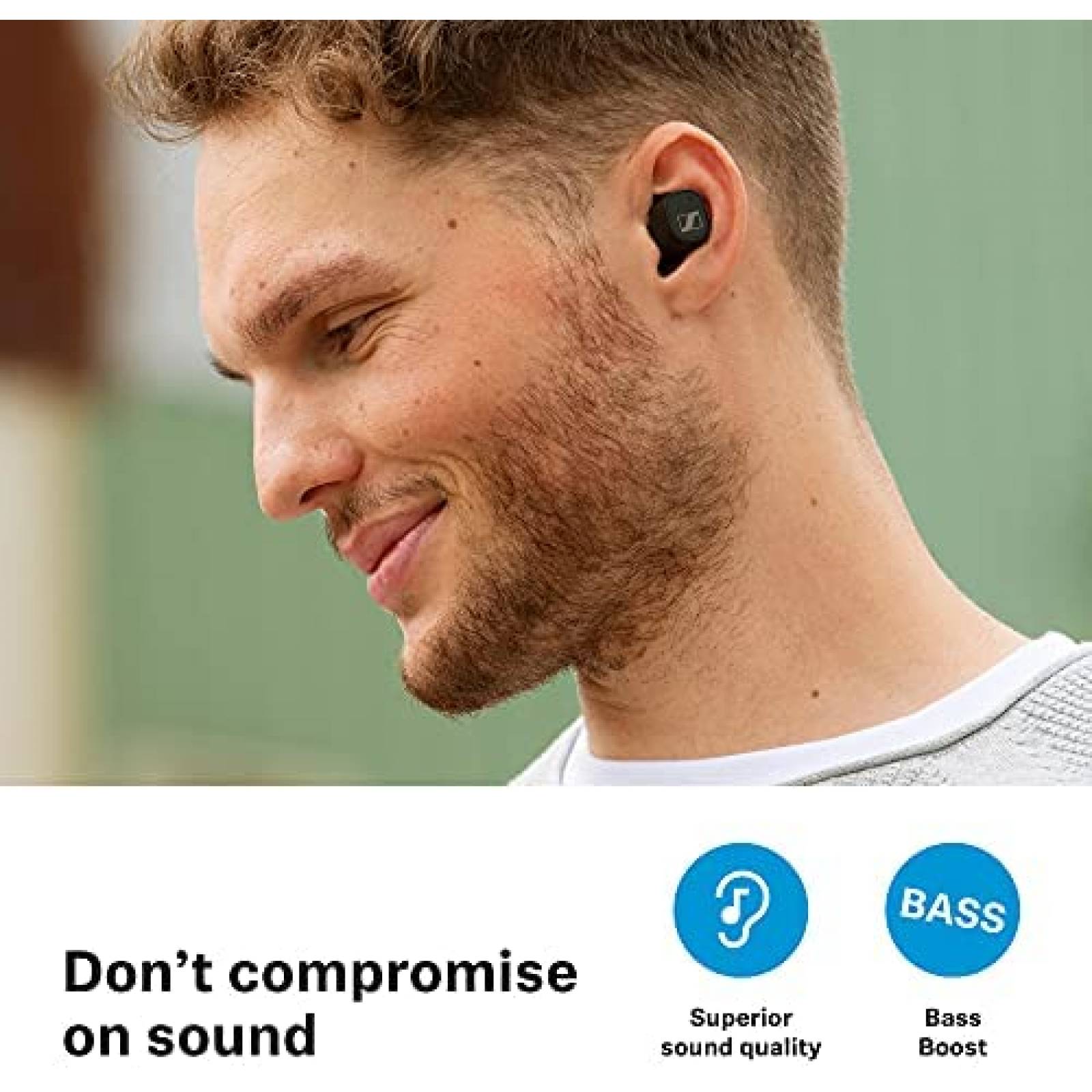Auriculares intraurales SENNHEISER CX Plus Bluetooth -Negro