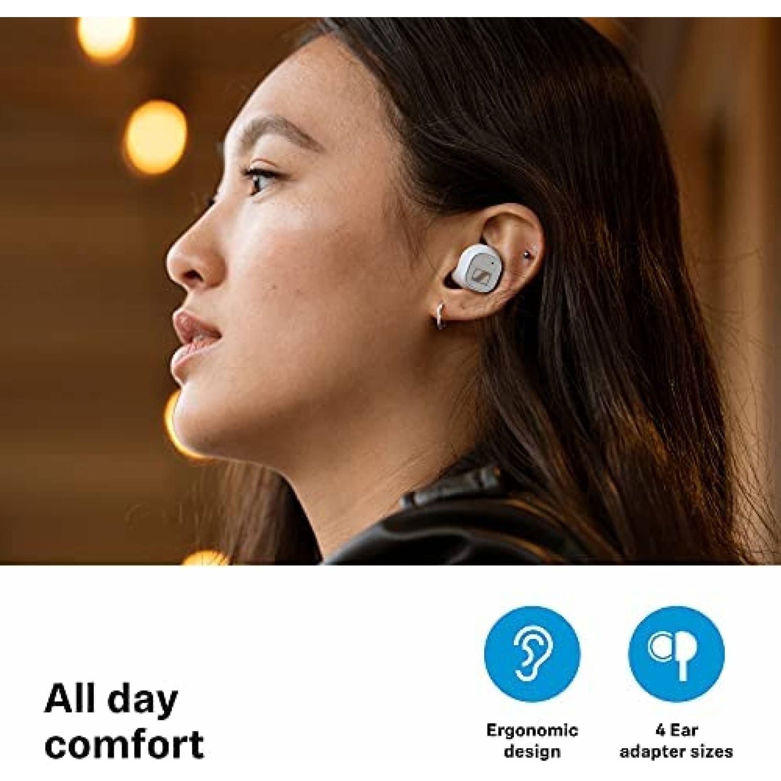Auriculares intraurales SENNHEISER CX Plus Bluetooth -Negro