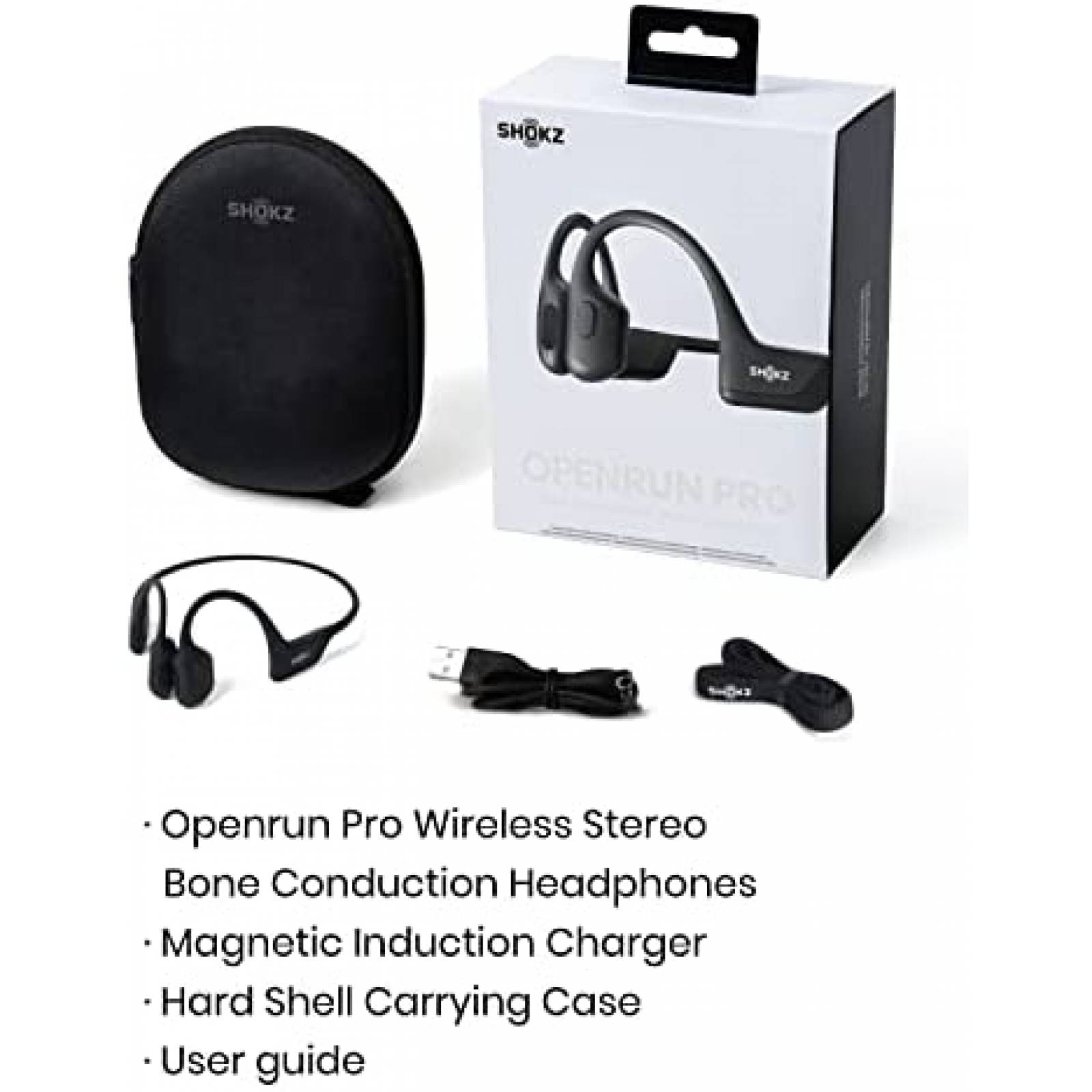 Audifonos Shokz OpenRun Pro Conduccion Hueso -Negro