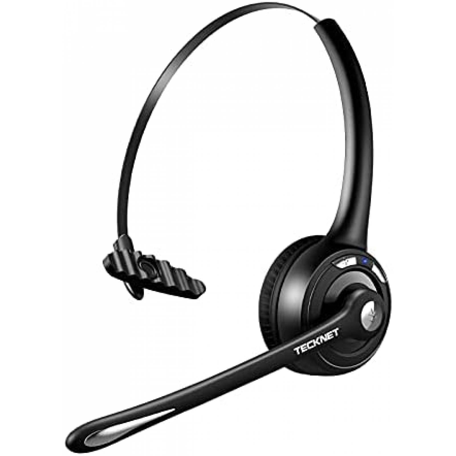 Auriculares TECKNET Inalambricos Con Microfono -Negro