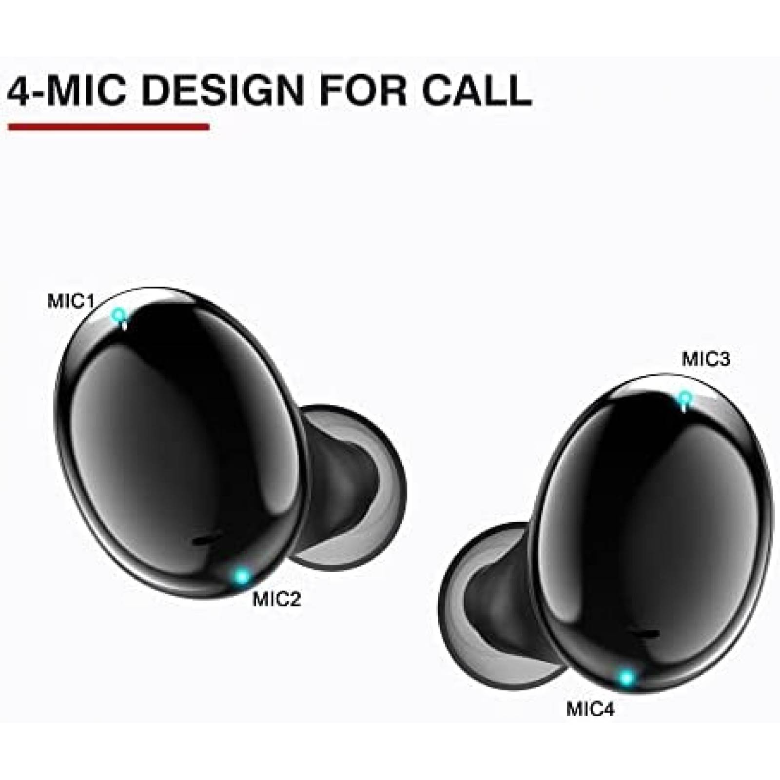 Auriculares Tranya T20 Inalambricos Con Estuche de Carga