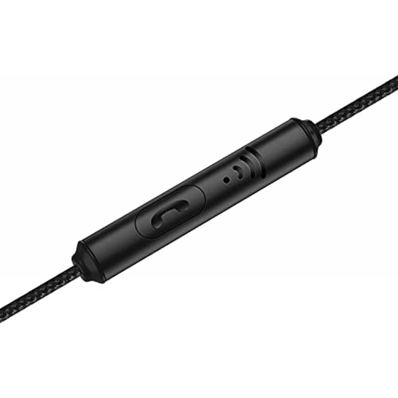 Auriculares ULIX con cable y microfono antienredos -Negro