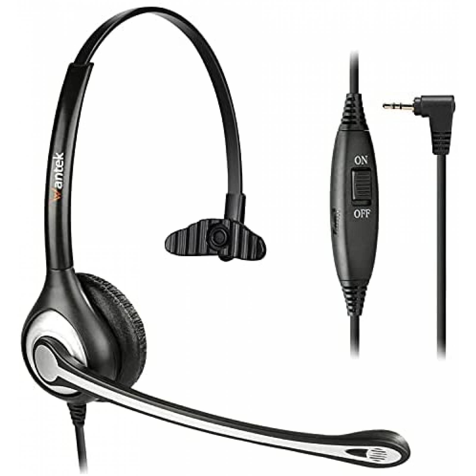 Audifonos con Microfono Wantek para Panasonic Dect 6.0