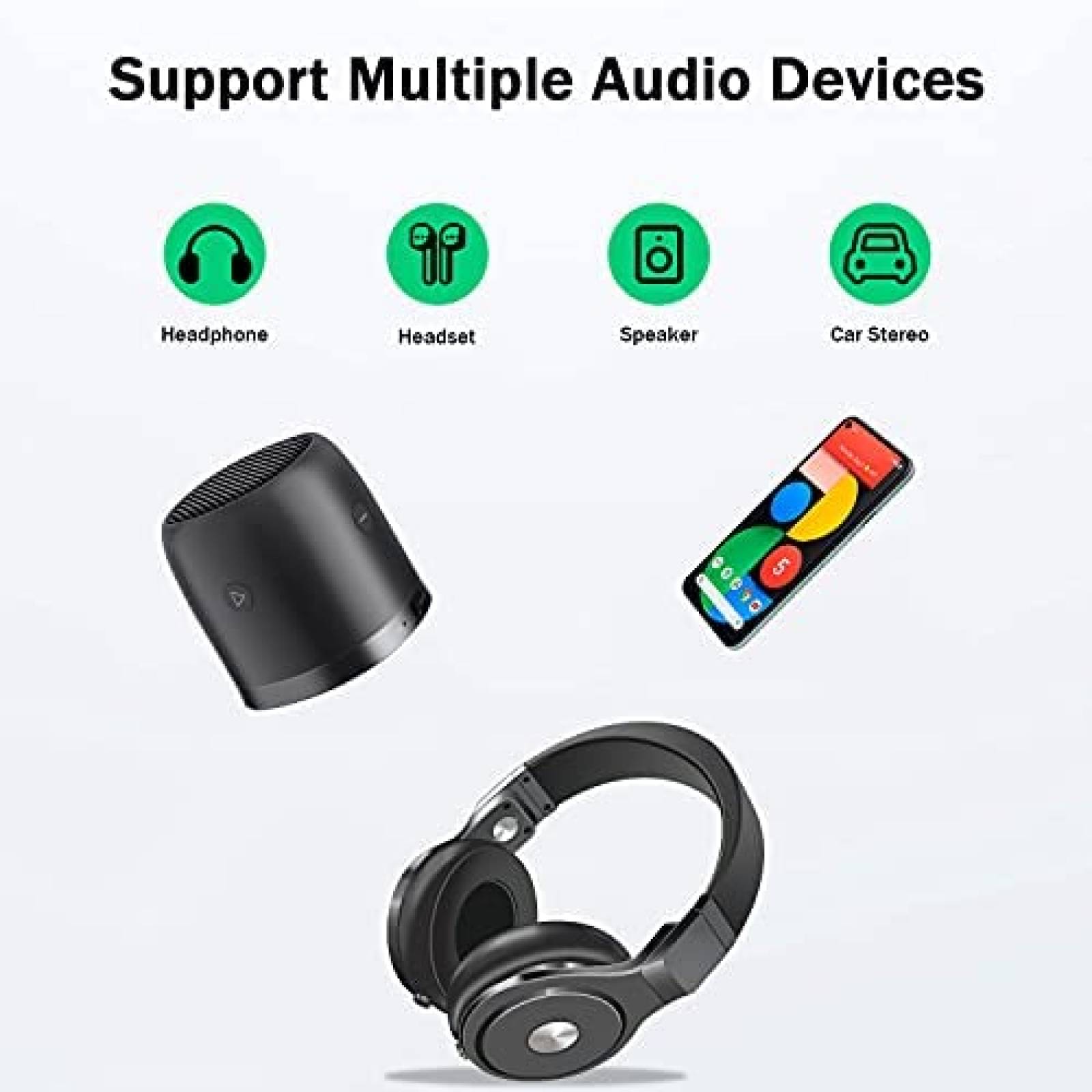 Adaptador de audio YUANBAI USB C para Samsung S21 Ultra S20