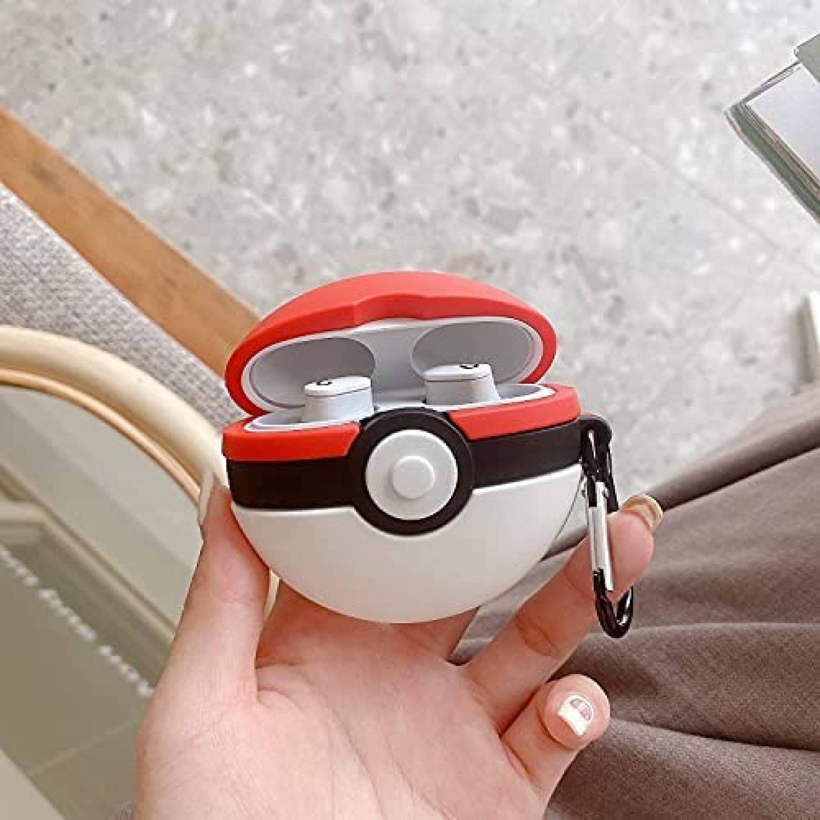 Funda de Silicon 3D Zhl para Beats Studio Buds -Pokemon