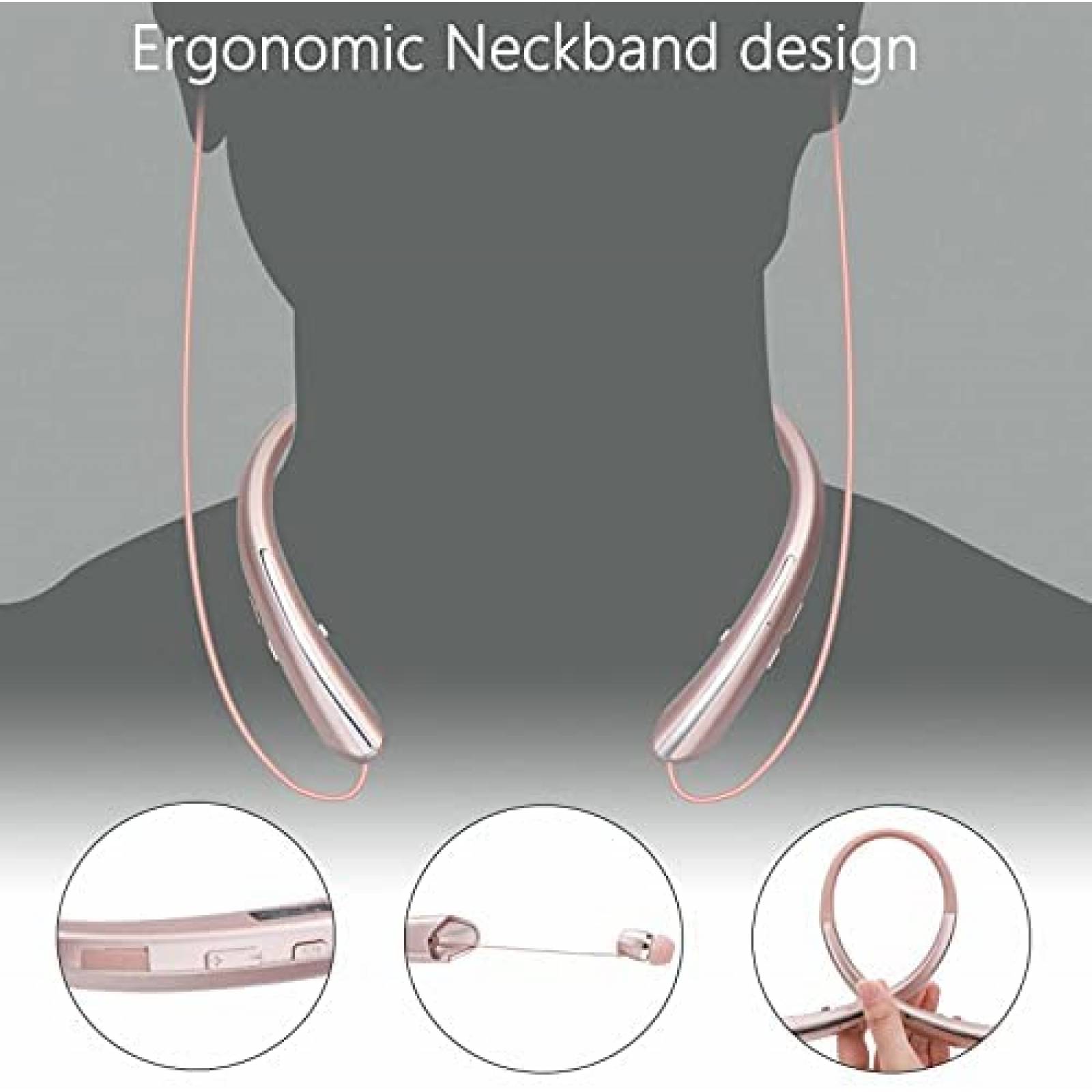 Auriculares APPINESSEY Inalambrico Con Cancelacion de Ruido
