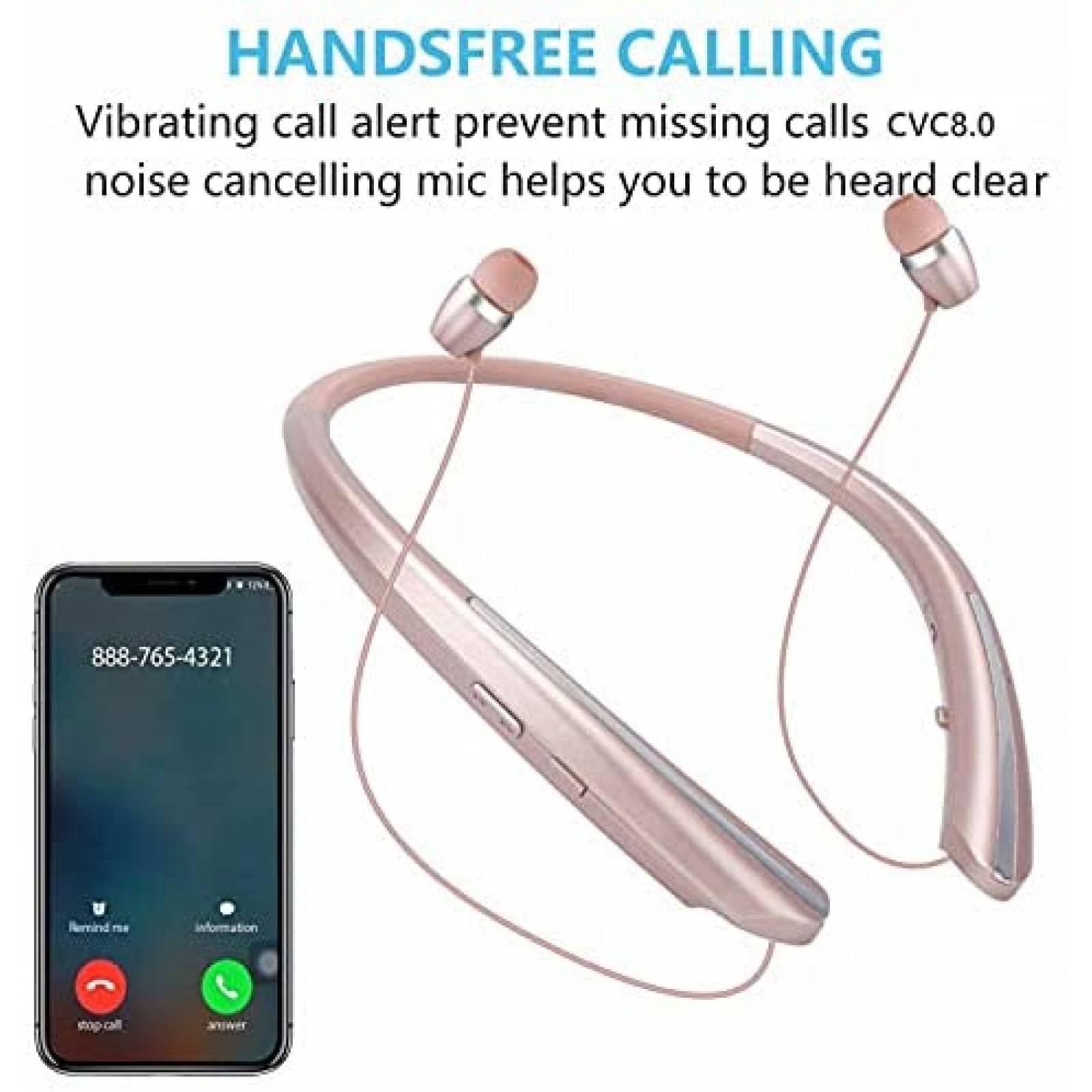 Auriculares APPINESSEY Inalambrico Con Cancelacion de Ruido