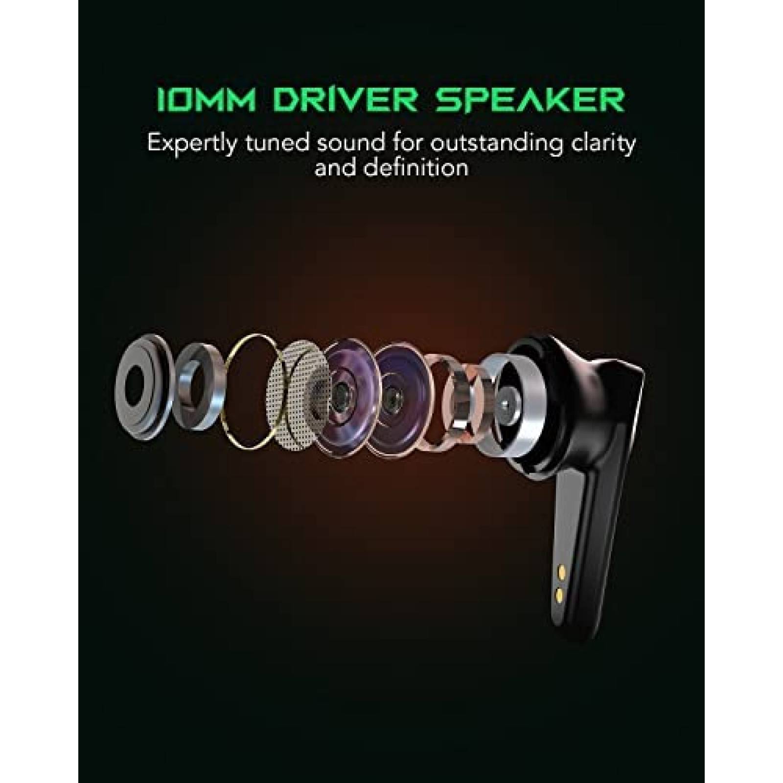 Audifonos Black Shark Lucifer T1 Inalambrico 35H -Negro