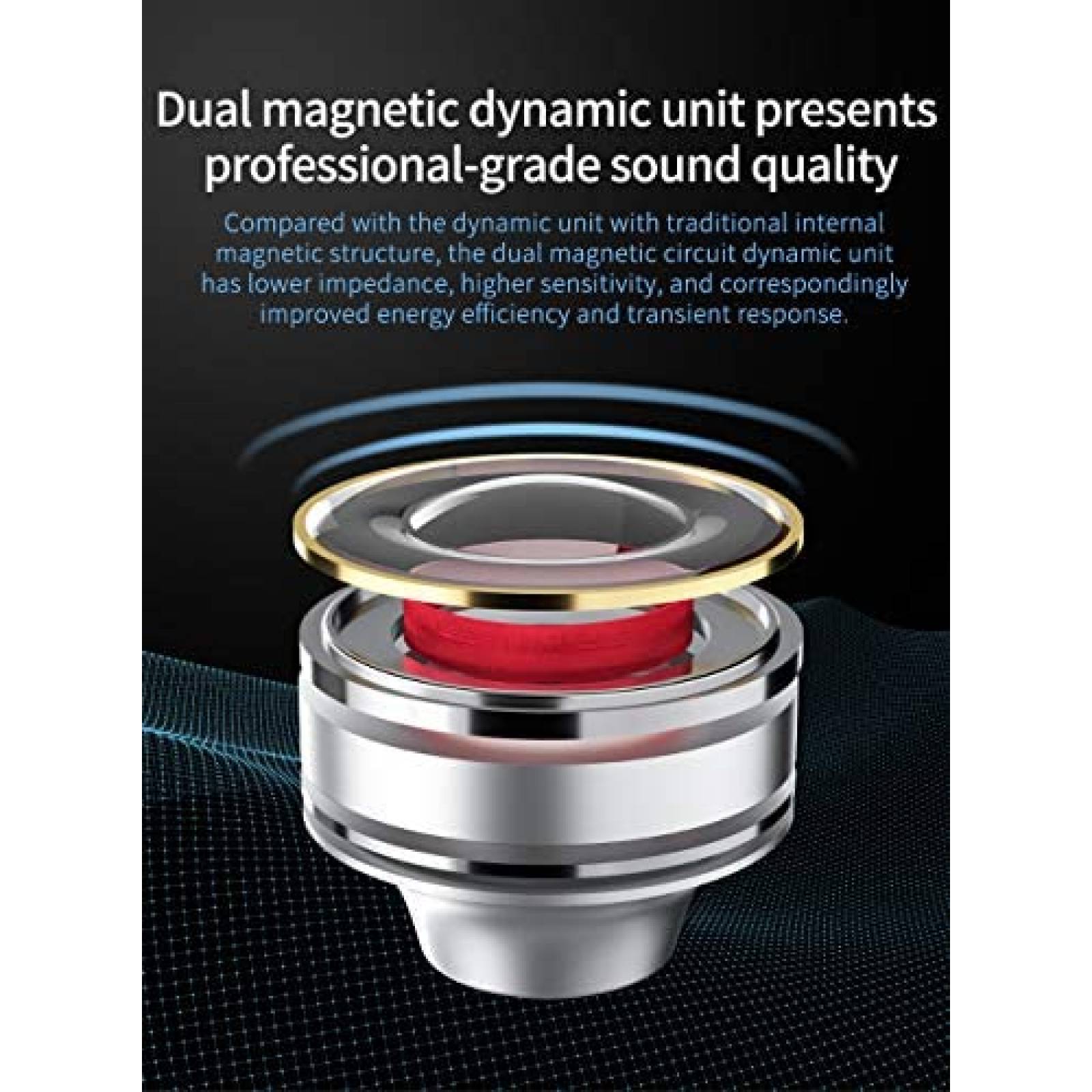 Audifonos Inalambricos CCA CSN Alambre de Aleacion de Zinc