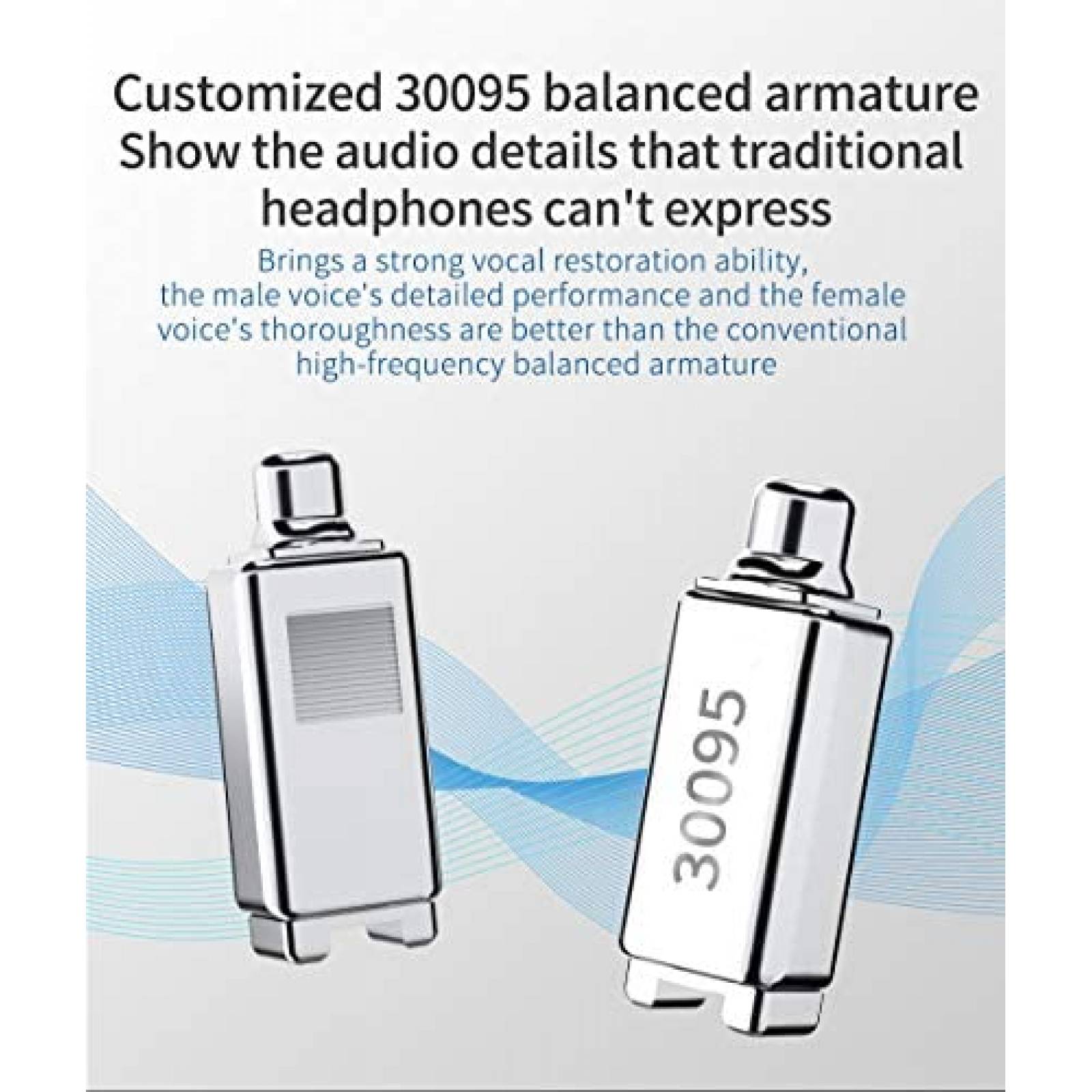 Audifonos Inalambricos CCA CSN Alambre de Aleacion de Zinc