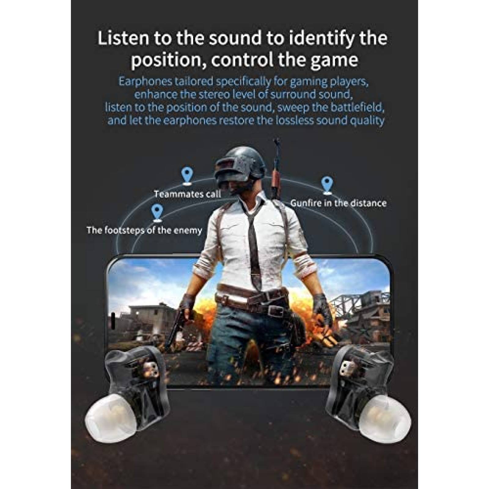 Audifonos Inalambricos CCA CSN Alambre de Aleacion de Zinc