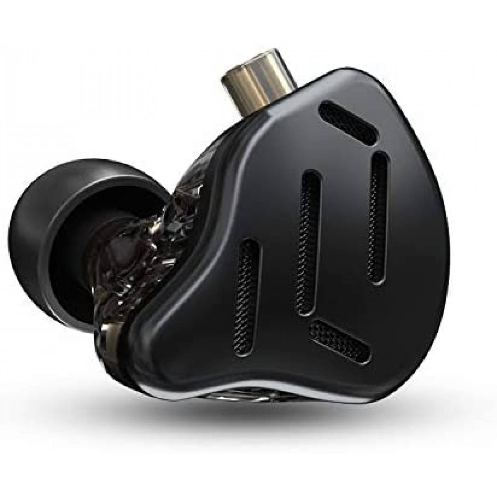Audifonos G.K KZ Zax de Diafragma PEK 10 mm -Negro