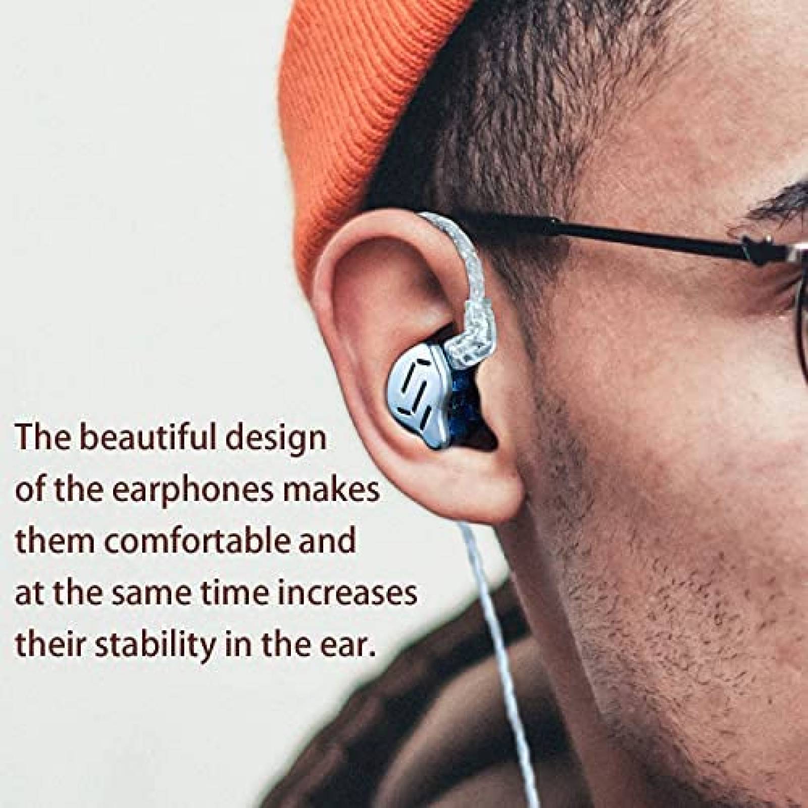 Audifonos G.K KZ Zax de Diafragma PEK 10 mm -Negro