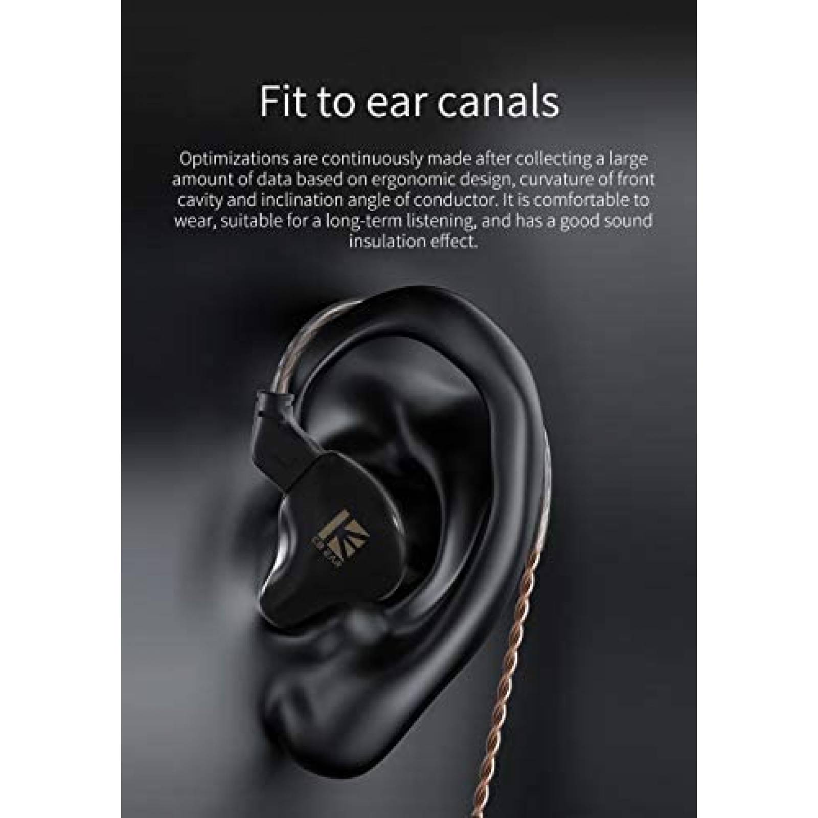 Auriculares HIFIHEAR KBear KS1 Hifi con Microfono -Blanco