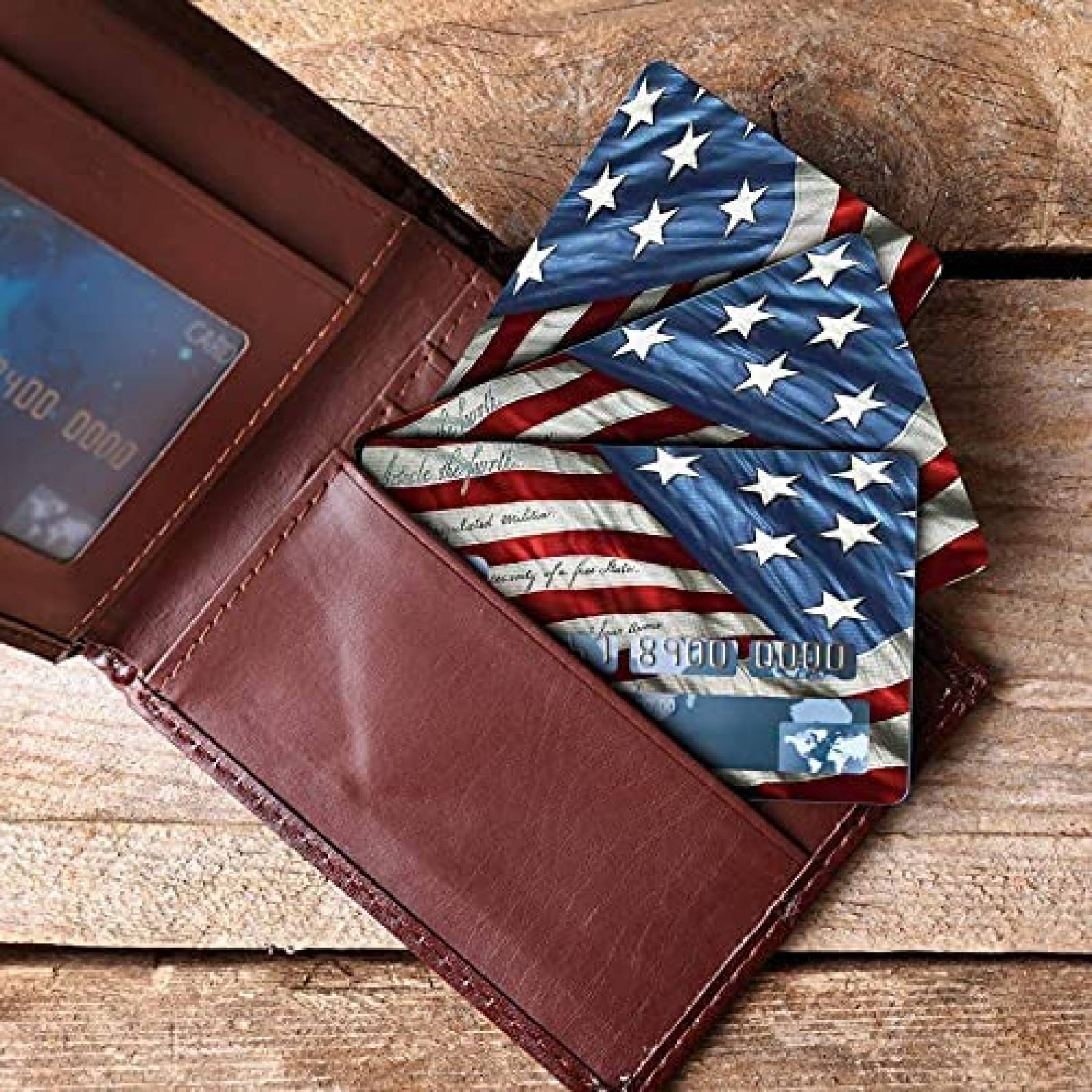 Cubierta HK Studio Bandera Estados Unidos para Tarjeta