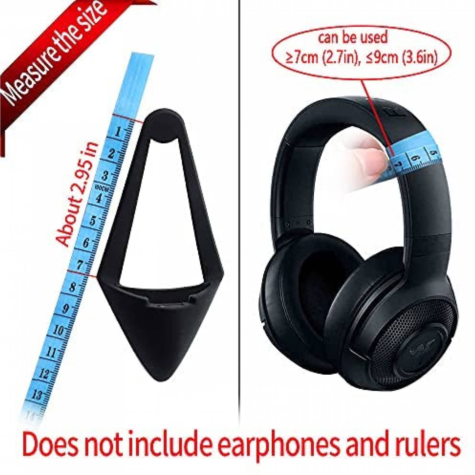 Orejas de gato HUYUN para Razer Kraken 2019 de silicona