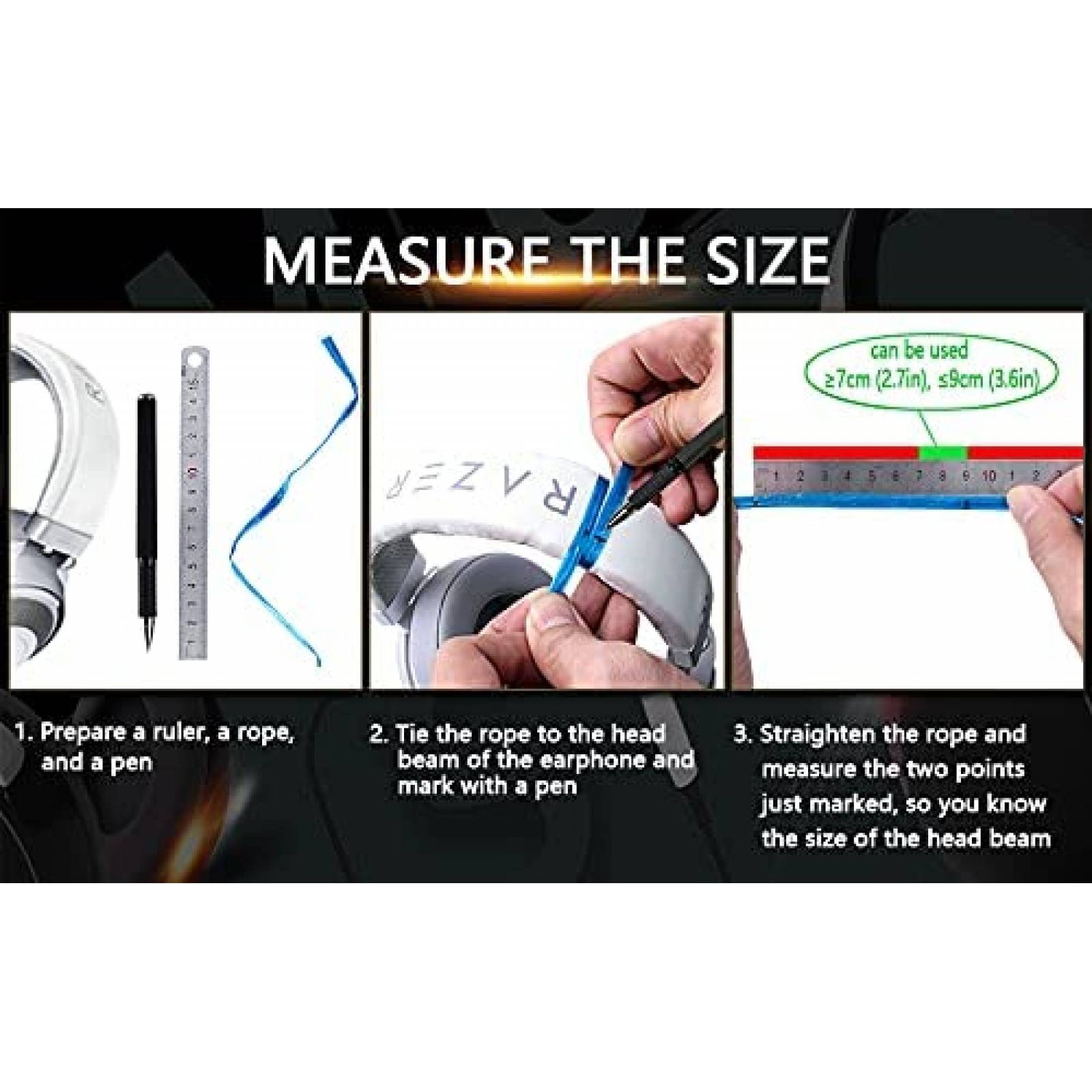 Decoracion Auriculares HUYUN Orejas Gato Silicon Compatible