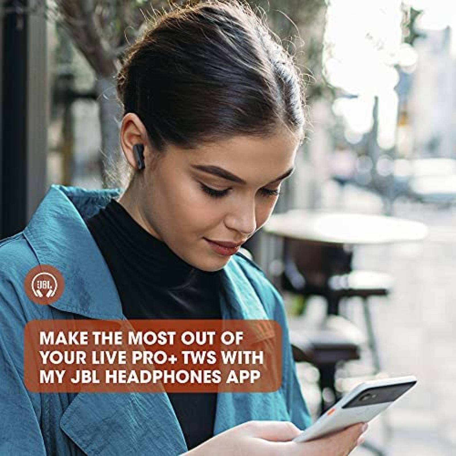 Audifonos JBL Live Pro+ TWS IPX4 28H de Bateria -Rosa