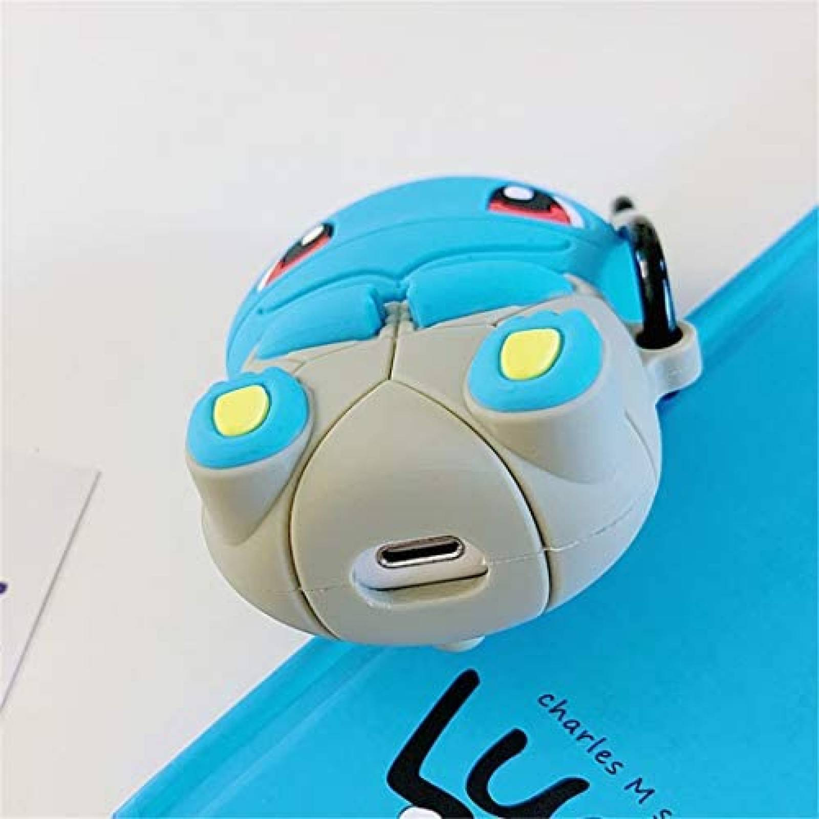 Funda 3D Jowhep para Aiorpods 1/2 -Pokemon Snorlax