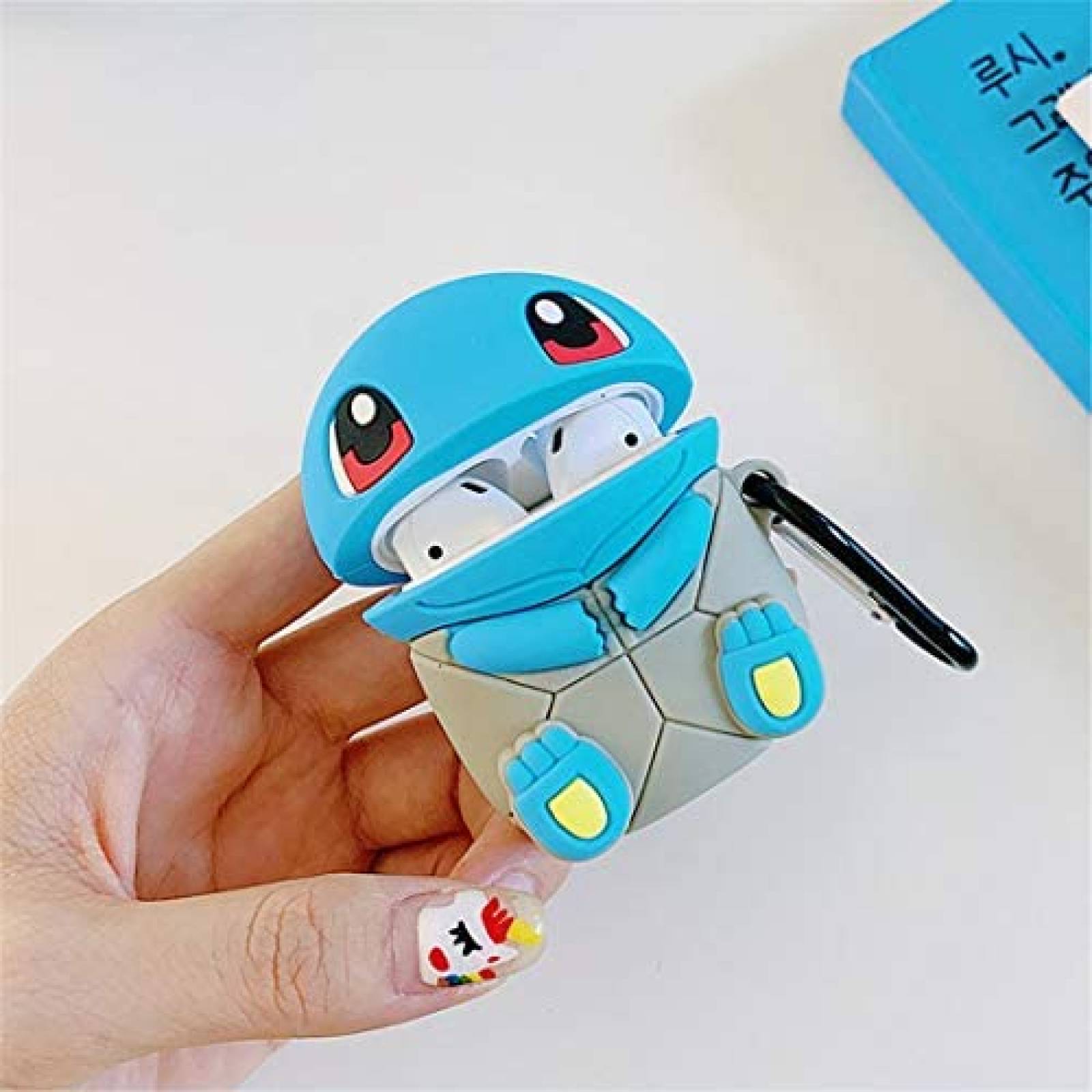 Funda 3D Jowhep para Aiorpods 1/2 -Pokemon Snorlax
