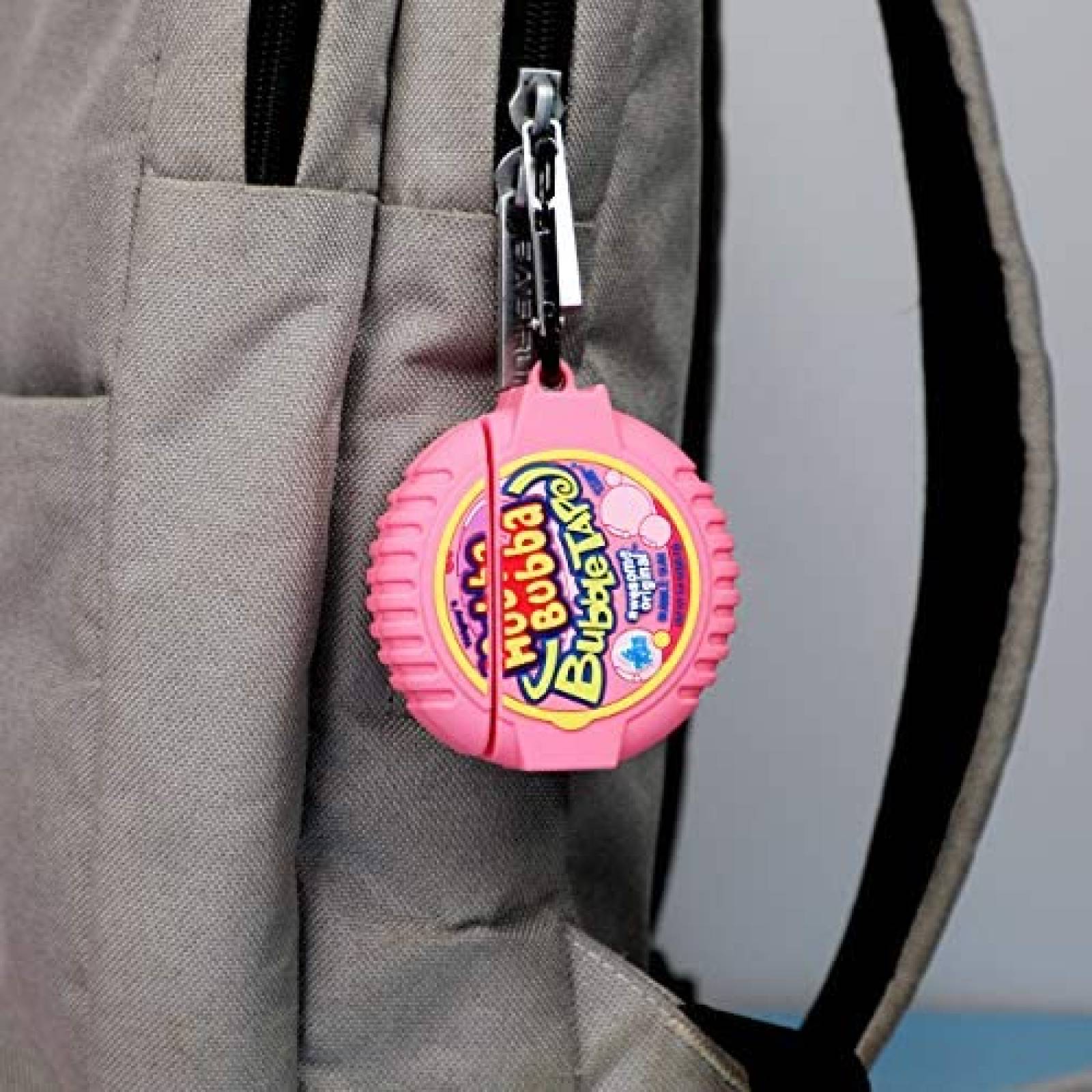 Funda para Airpod 1 y 2 Joyleop Bubble Gum de silicona -Rosa