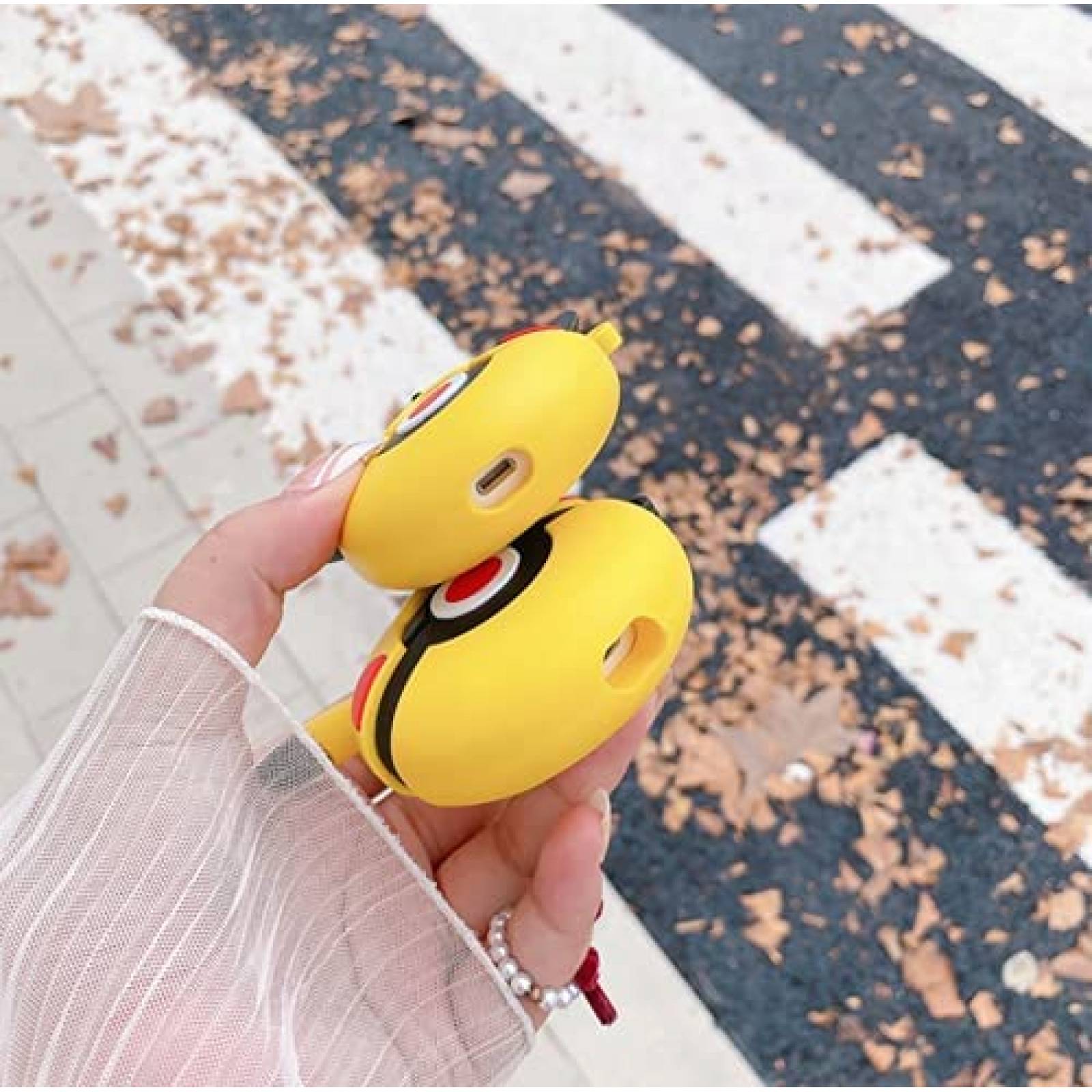 Funda KCY Technology Pikachu Compatible Con Airpod 1 y 2