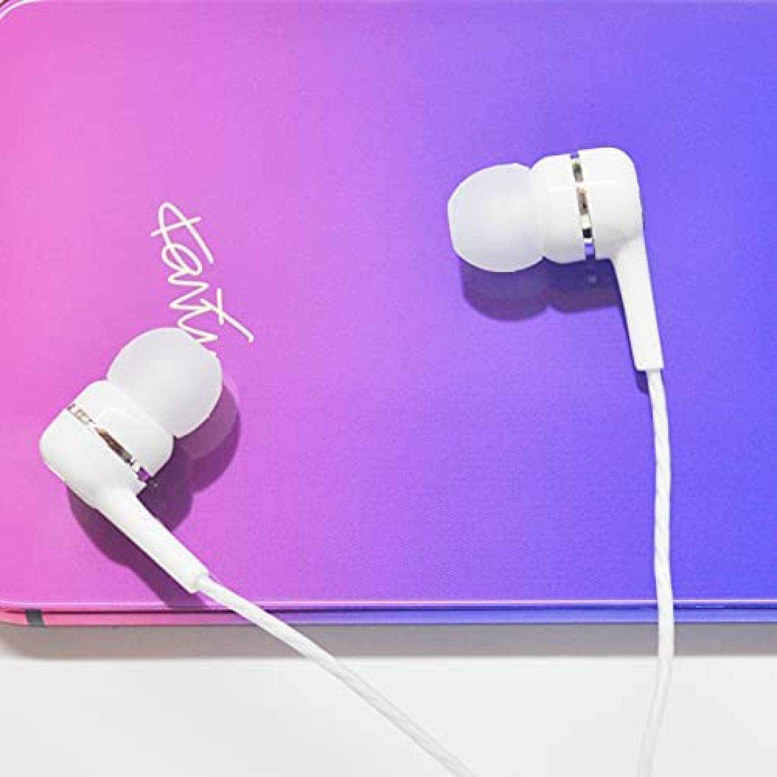 Auriculares KULIANHUI 3.5mm 4 Pzs -Negro/Verde/Rosa/Blanco