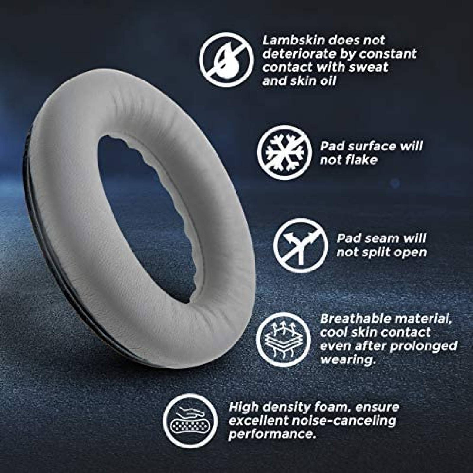 Almohadillas de Repuesto Laifzen para Audifonos Bose QC