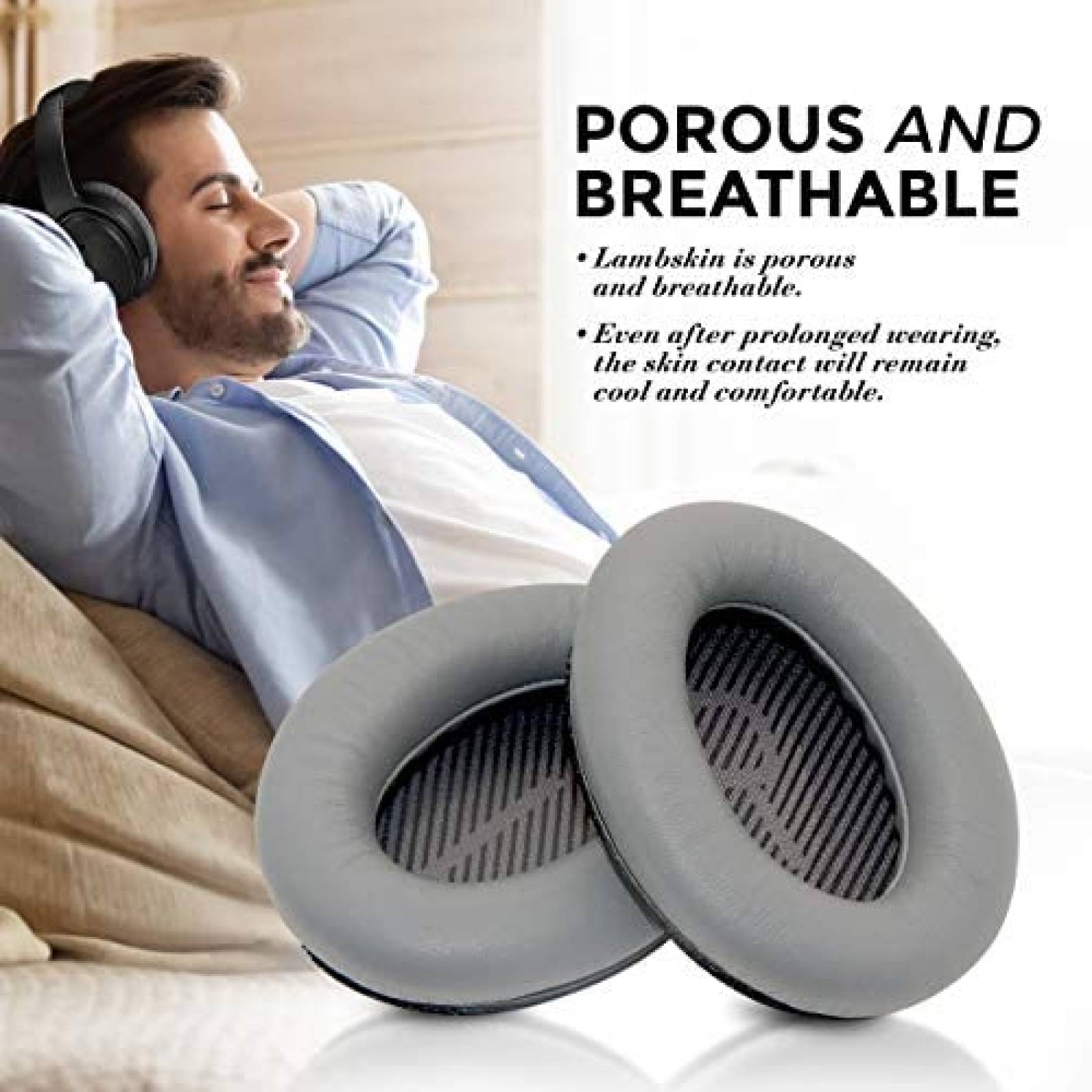 Almohadillas de Repuesto Laifzen para Audifonos Bose QC