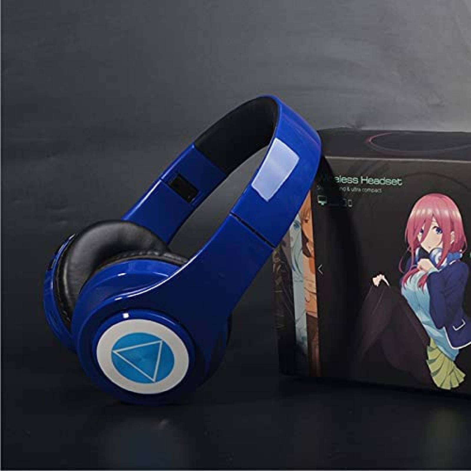 Audifonos de Diadema LFGKeng Nakano Miku Bluetooth -Azul