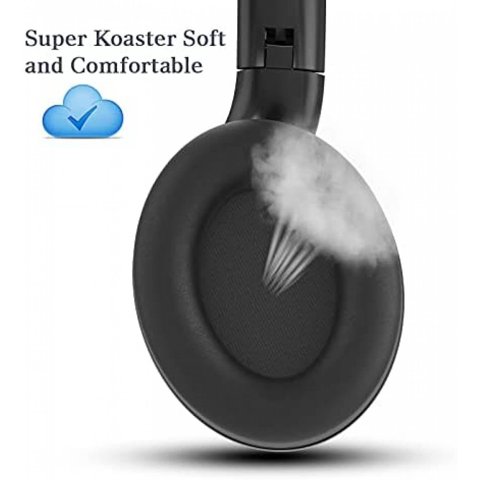 Auriculares inalambricos REETEC Cancelacion Ruido -Negro