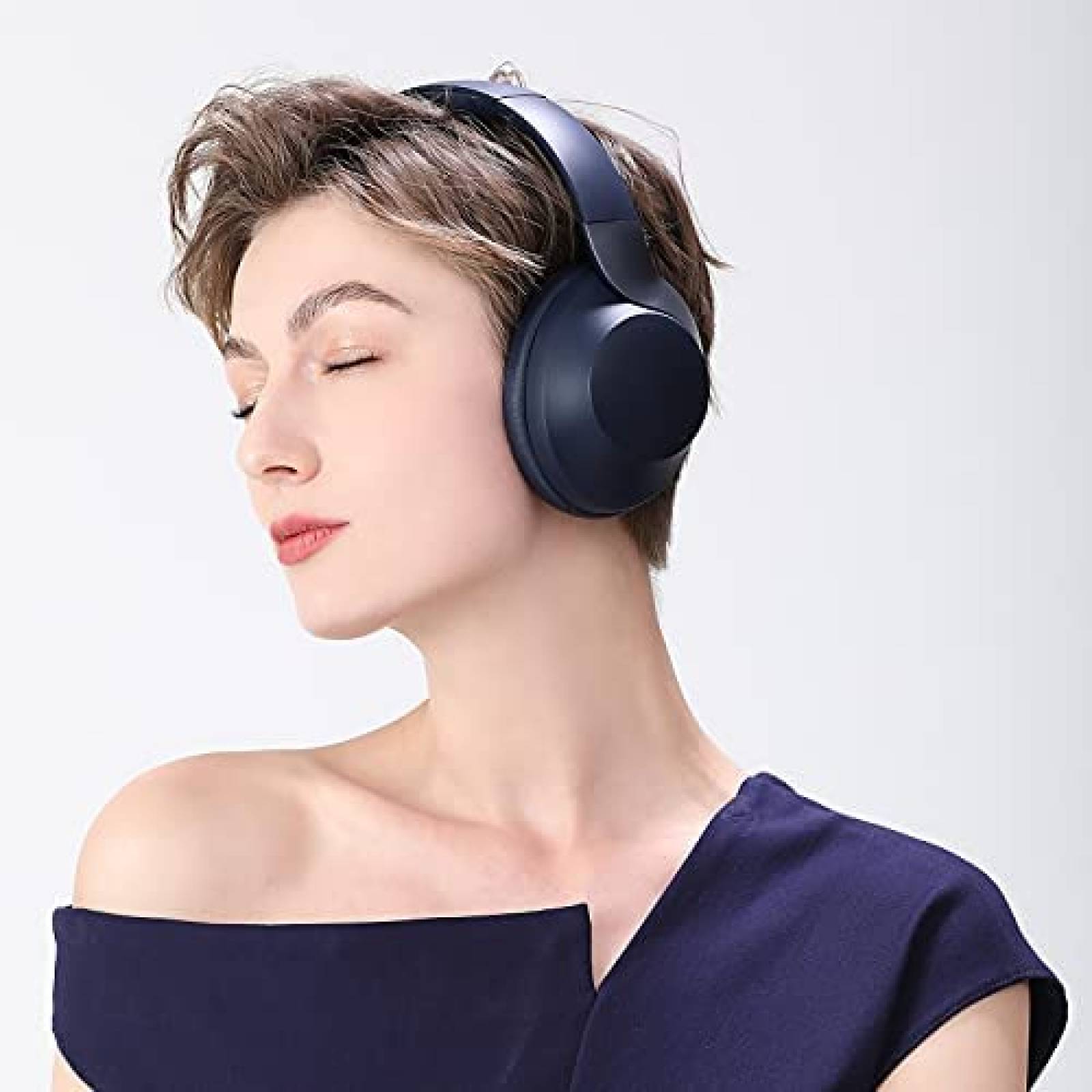 Auriculares inalambricos REETEC Cancelacion Ruido -Negro