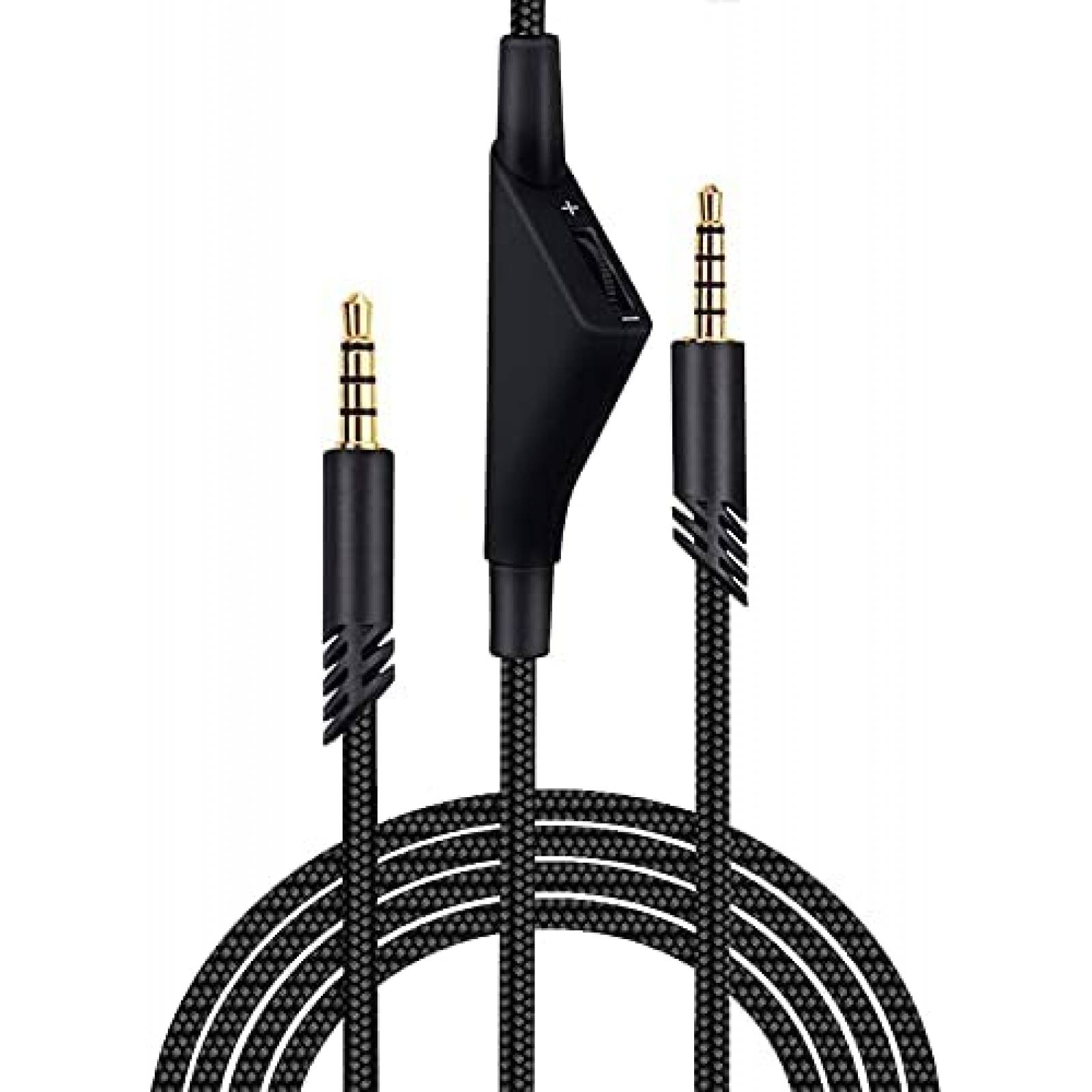 Cable de audio para audifonos A10 SAMERIVER 6FT -Negro
