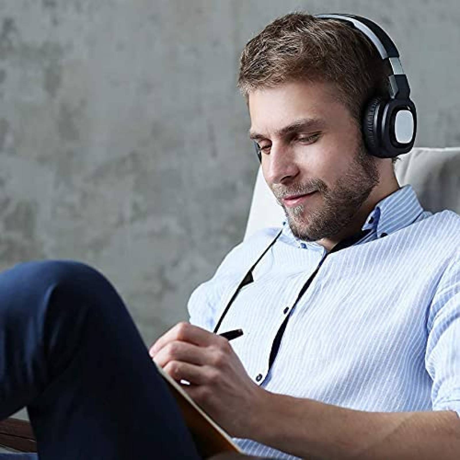 Cable de audio para audifonos A10 SAMERIVER 6FT -Negro