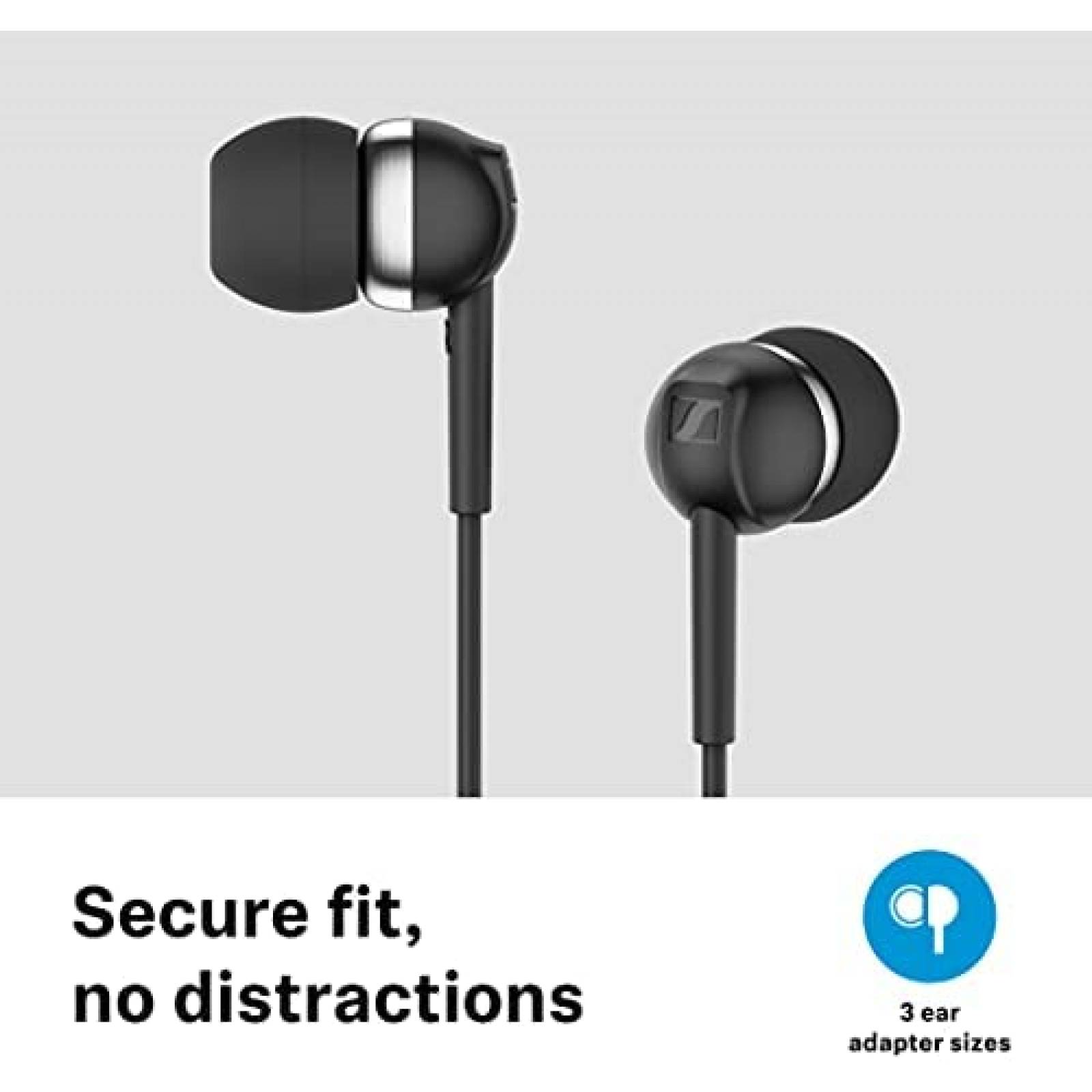 Auriculares Sennheiser CX 80S Reduccion de Ruido Ambiental