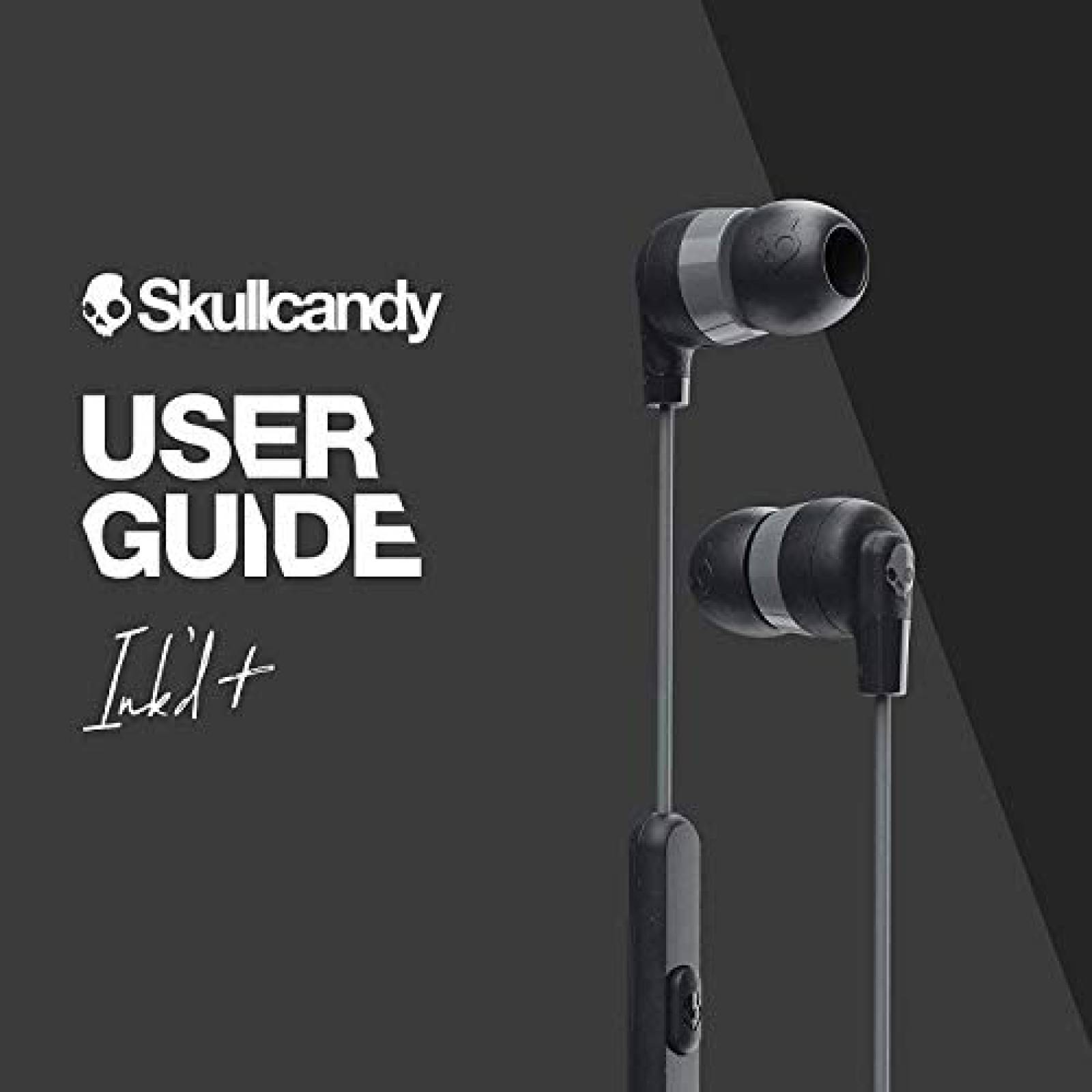 Audifonos Skullcandy Ink'd Plus Aislamiento de Ruido -Negro