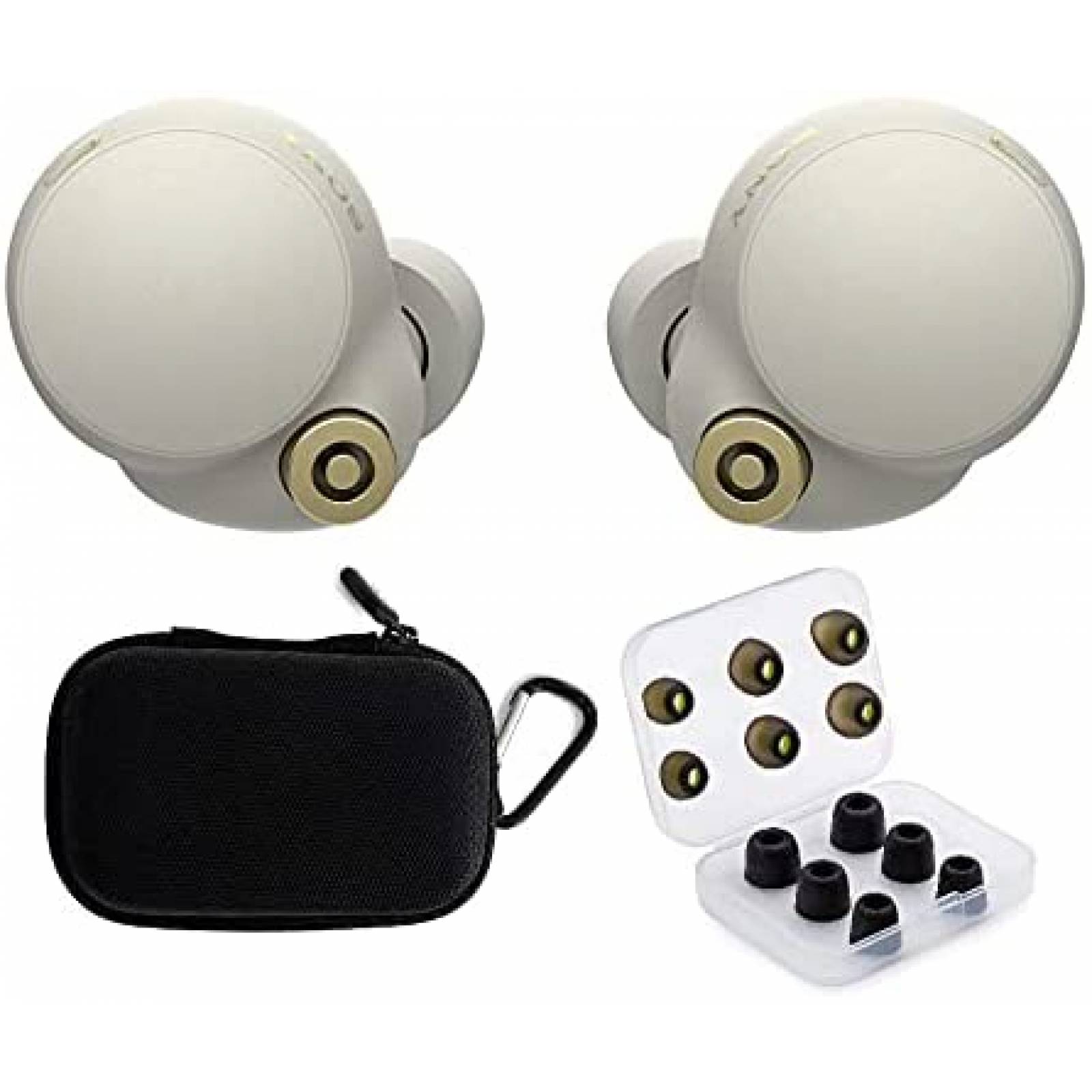 Auriculares Sony WF-1000XM4 in-ear inalambricos 3 articulos