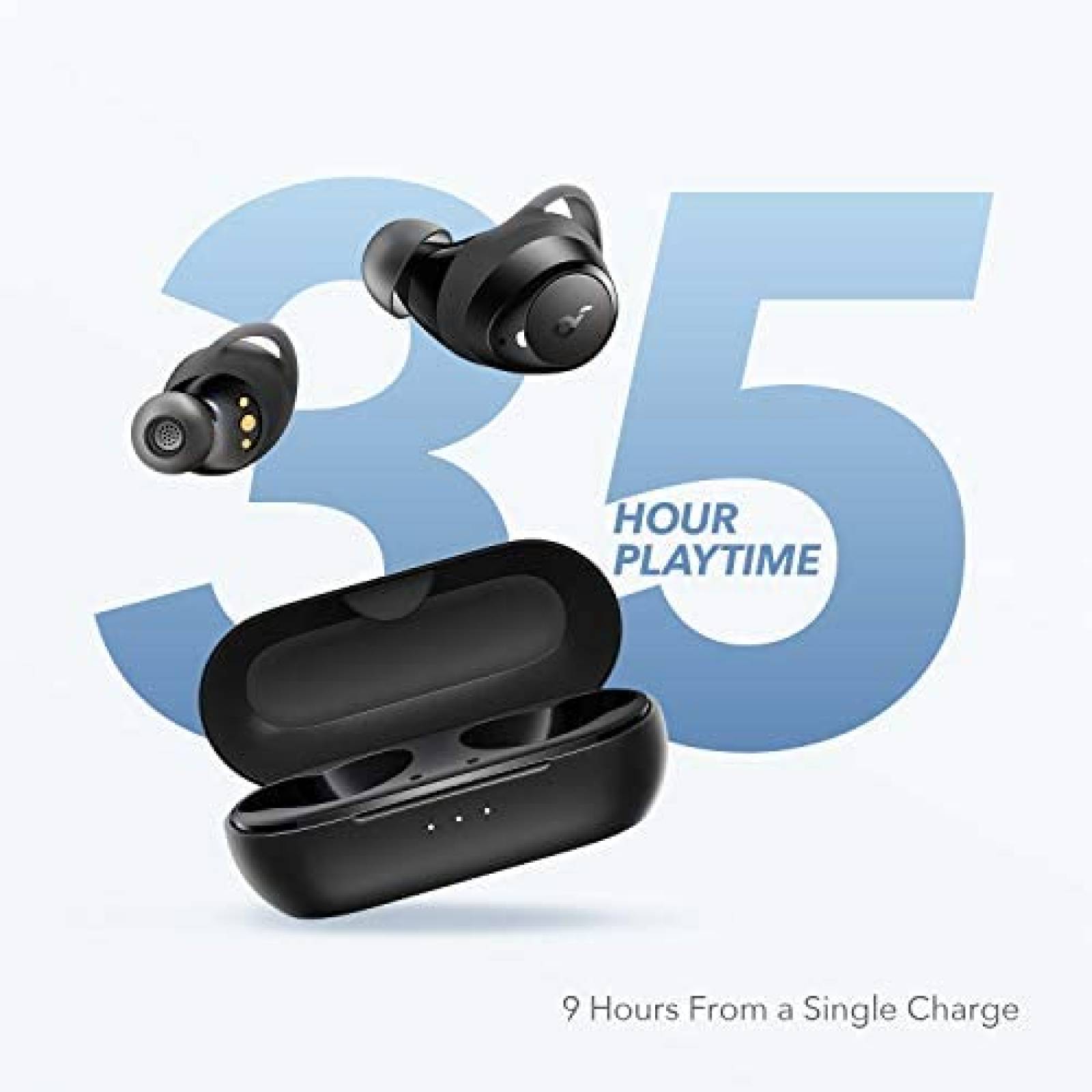 Audifonos Bluetooth Soundcore Life A2 USB C de 35H IPX7