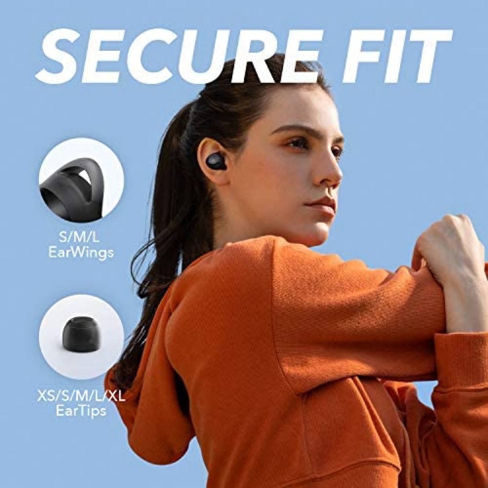 Audifonos Bluetooth Soundcore Life A2 USB C de 35H IPX7
