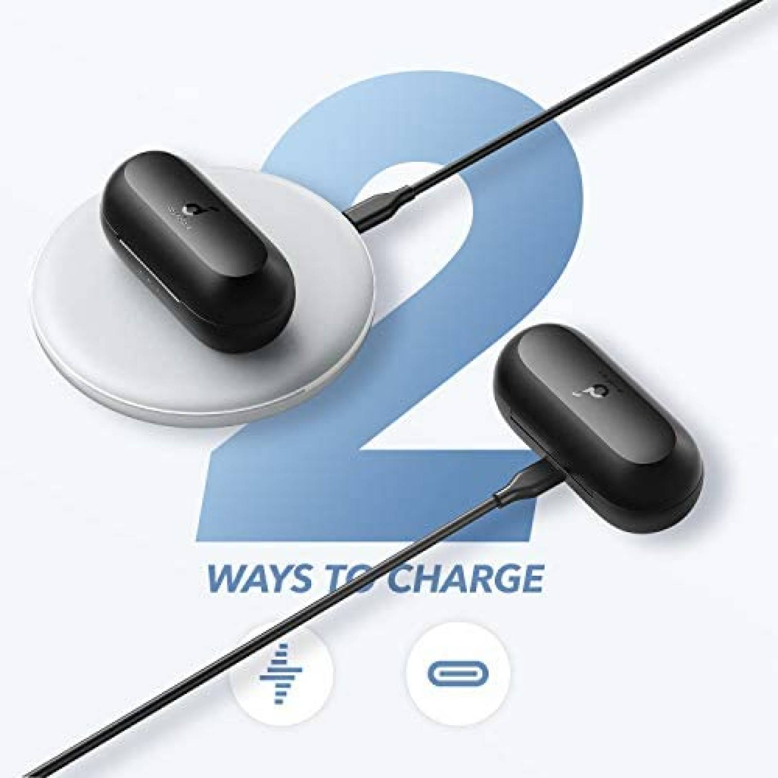 Audifonos Bluetooth Soundcore Life A2 USB C de 35H IPX7