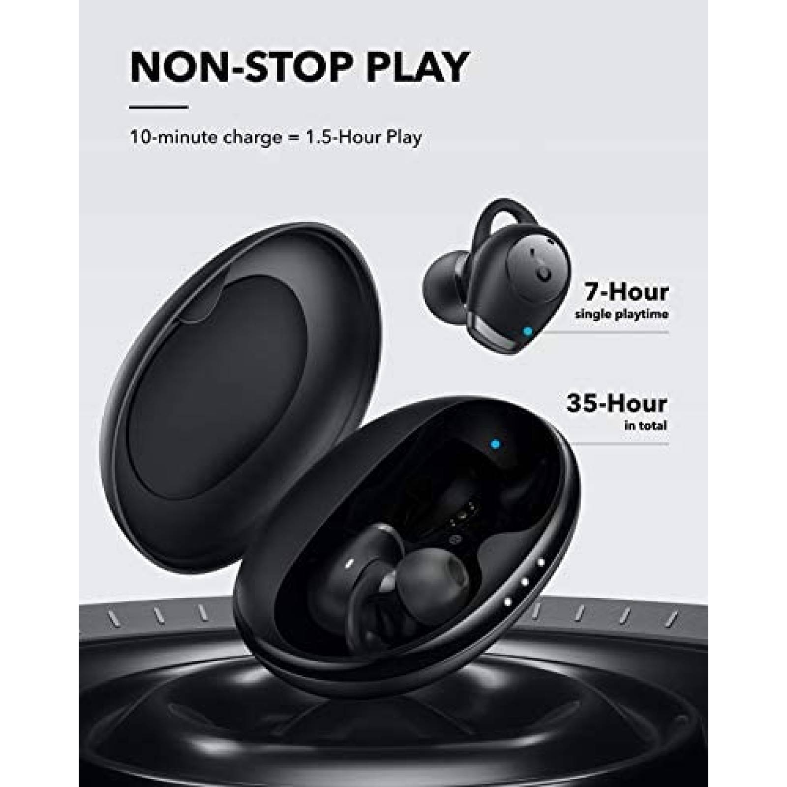 Audifonos Bluetooth Soundcore A3935 con Estuche Cargador