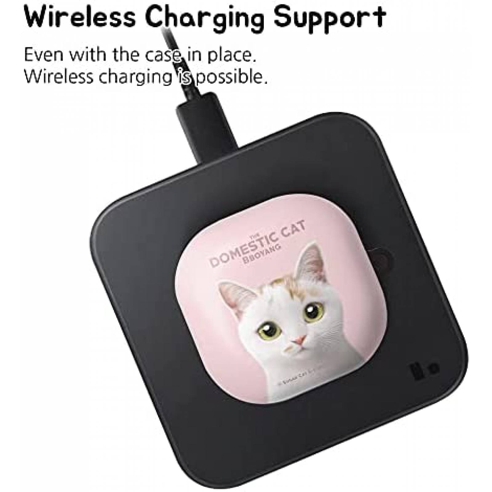 Funda Sugar Cat & Candy Doggie para Audifonos Galaxy Buds