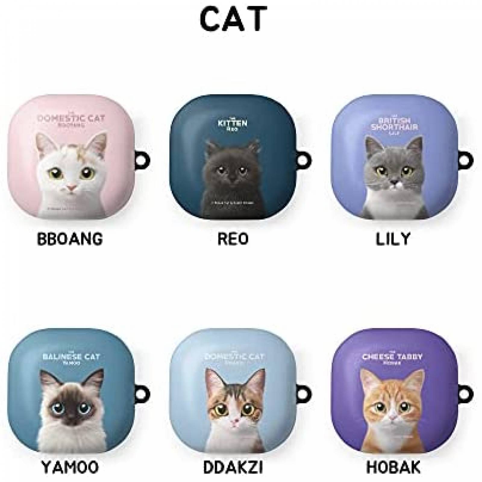 Funda Sugar Cat & Candy Doggie para Audifonos Galaxy Buds