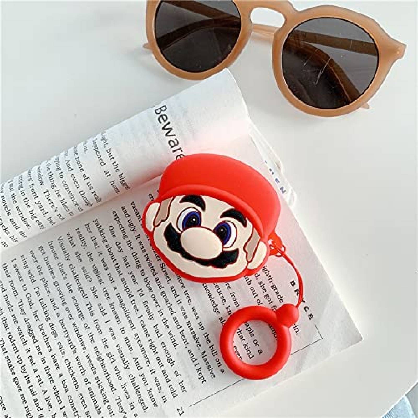 Funda 3D Suublg para Galaxy Buds Live/Pro -Mario Bros
