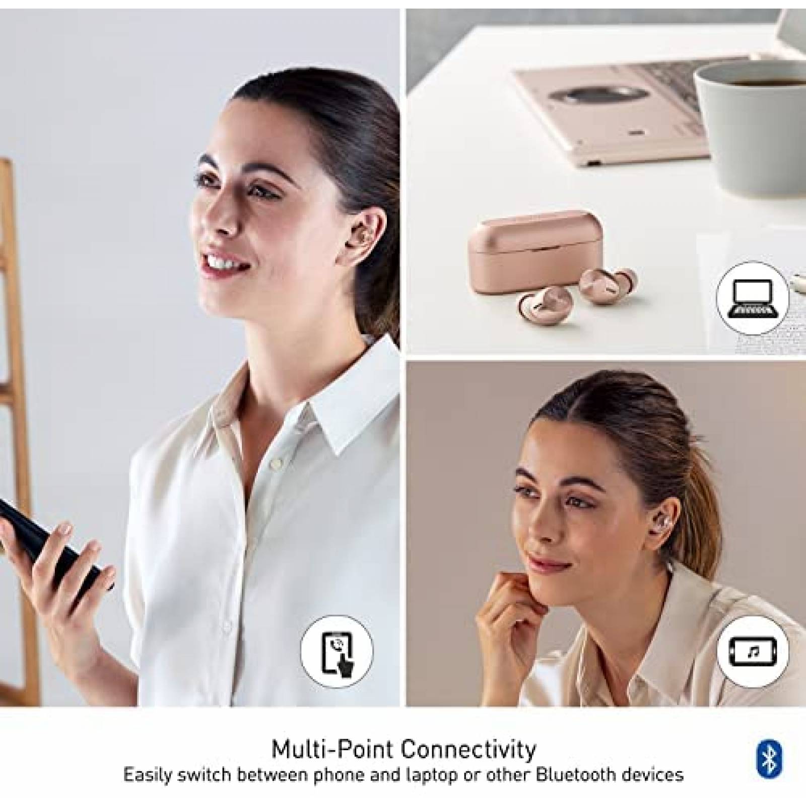 Audifonos Technics Inalambricos Bluetooth Sonido Nitido