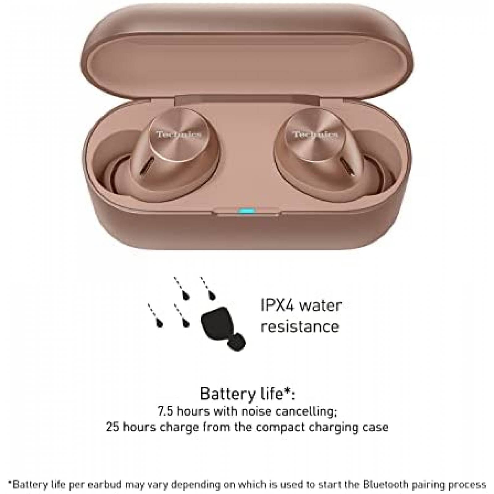 Audifonos Technics Inalambricos Bluetooth Sonido Nitido