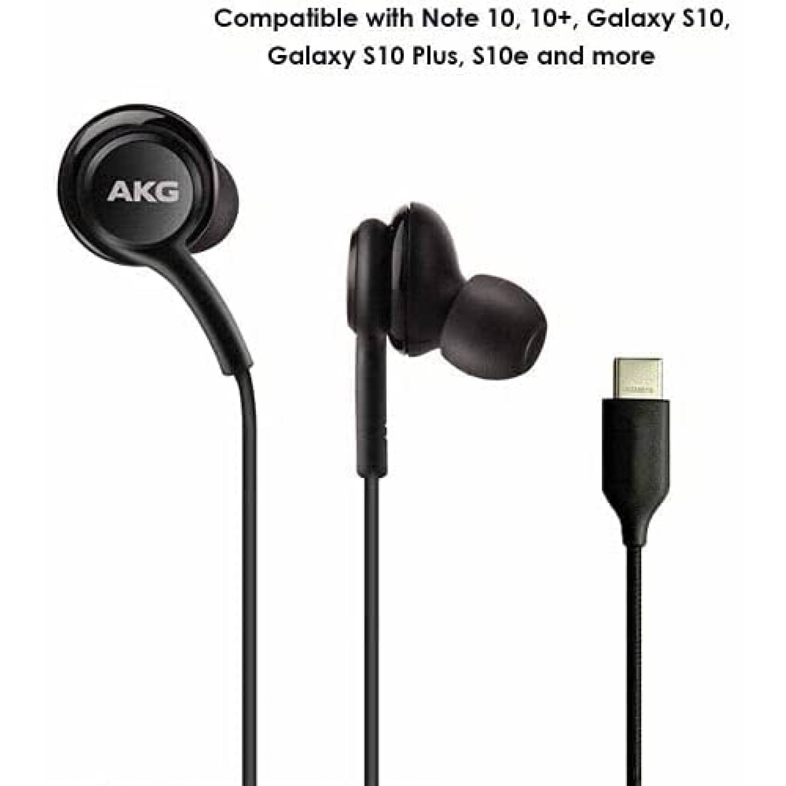 Audifonos UrbanX OEM USB C para Galaxy S10 Lite -Negro