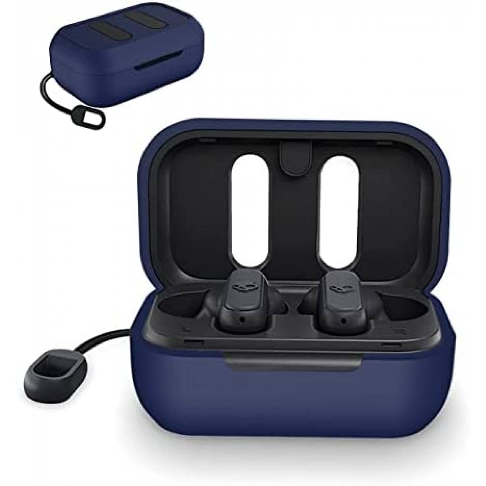 Funda de Silicon WQNIDE para Skullcandy Dime -Azul